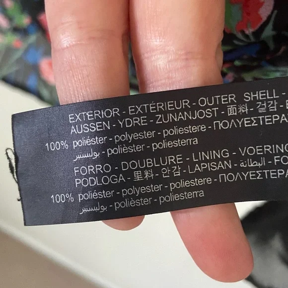 Zara Multicolor Floral Pleated “Annie” Mini Dress - Picture 15 of 15